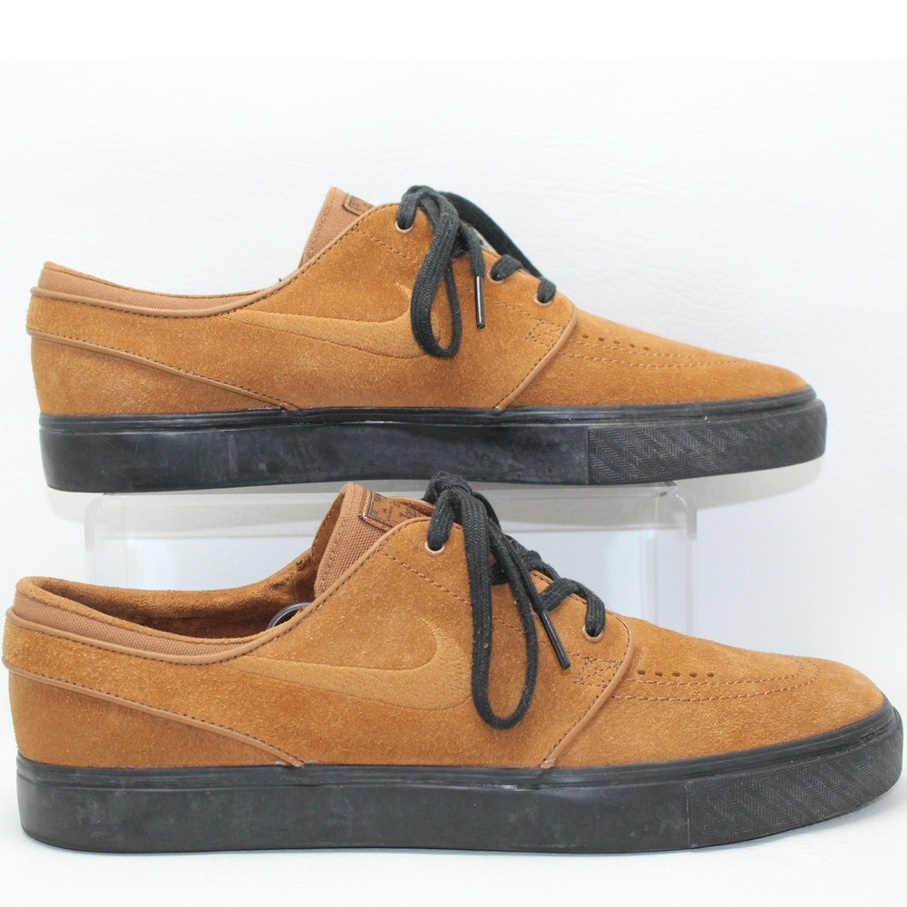 Nike SB Zoom Stefan Janoski Light British Tan Suede Mens Size 10 333824-218